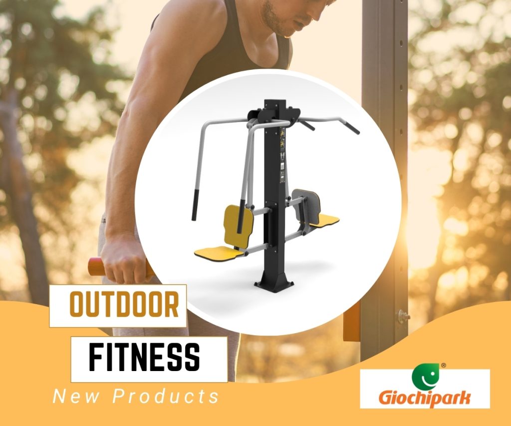 Training outdoors: the new line of fitness equipment